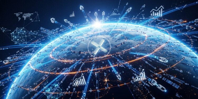 Social Media, Crypto, IA et Data Centers Orbitaux Fusionnent - Viral Mag Elon Musk relie Xcoin portefeuille X IA Grok et data centers orbitaux solaires Convergence inédite entre réseaux sociaux actifs numériques intelligence artificielle et infrastructures spatiales Viral Mag