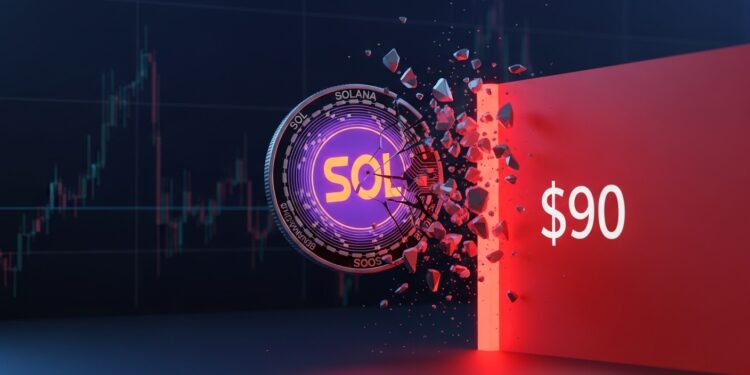Solana En Correction ABC Après Rejet à 90$ - Viral Mag Solana SOL rejette la résistance des 90$ et signale une correction ABC en cours Analyse technique détaillée niveaux clés à surveiller et perspectives 2026 pour les investisseurs Viral Mag