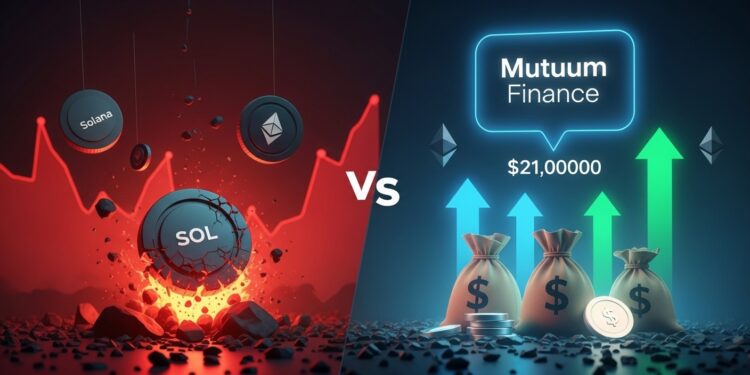 Solana Menace d’un Crash de 95% : Mutuum Finance Explose - Viral Mag Plongée dans les risques baissiers de Solana en 2026 rappelant le crash de 2022 tandis que Mutuum Finance approche les 21 millions de dollars levés dans sa presale DeFi innovante Viral Mag