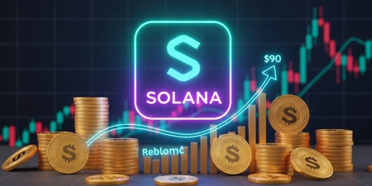 Solana teste les 90 $ mais les stablecoins atteignent un record historique et les ETF attirent des flux constants Analyse complète du potentiel de rebond malgré linflation US   Viral Mag