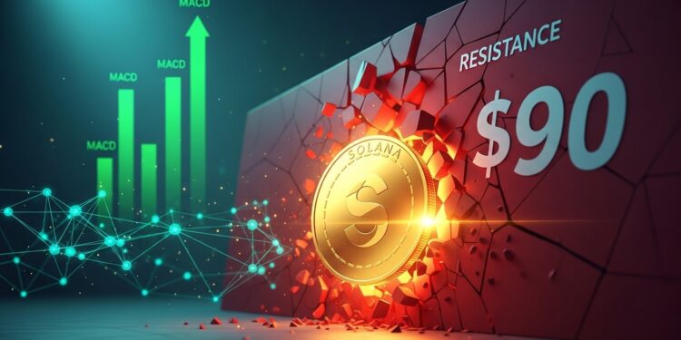 Solana approche la résistance des 90 $ avec un MACD histogramme positif Analyse technique momentum acheteur et perspectives 2026 pour SOL dans un marché crypto prudent mais plein de potentiel   Viral Mag