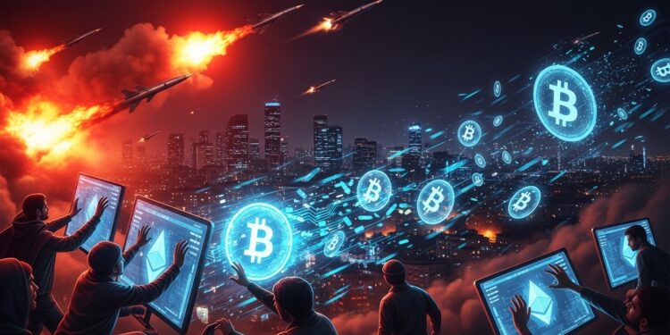 Les retraits de cryptomonnaies sur Nobitex ont explosé de 700  suite aux frappes américano israéliennes sur Téhéran Découvrez comment les Iraniens fuient leur monnaie nationale en pleine crise   Viral Mag