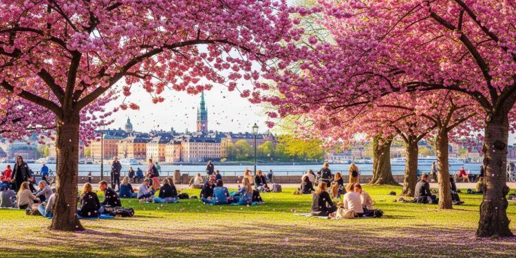 Découvrez Stockholm en mai 2026  climat doux cerisiers en fleurs Valborg marathon et archipel Guide complet pour un voyage magique au printemps suédois   Viral Mag
