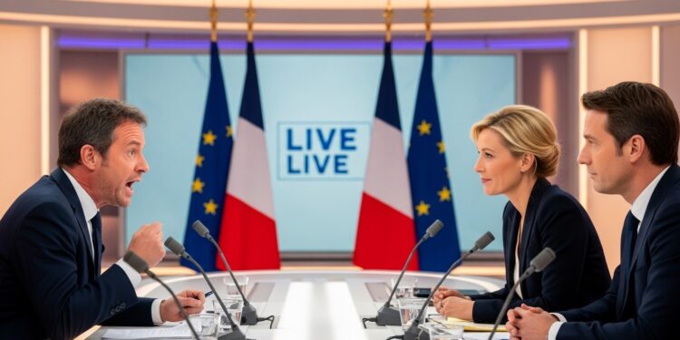 Sur Télématin Jérôme Guedj semporte face aux questions pressantes sur les alliances locales PS LFI Maya Lauqué tente de calmer le jeu avec une pointe dironie Décryptage dune séquence matinale très chaude   Viral Mag