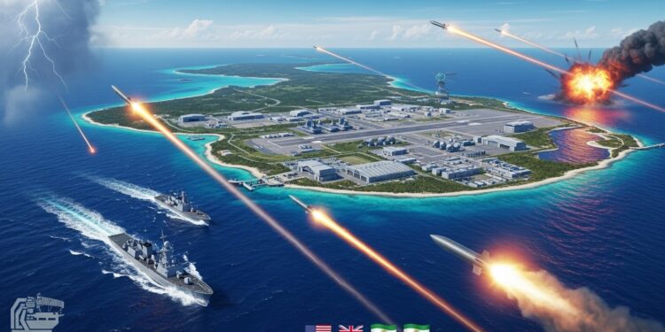 Tension Explosive : L’Iran Vise Diego Garcia Sans Succès - Viral Mag LIran a tenté sans succès de frapper la base américano britannique de Diego Garcia dans locéan Indien Découvrez les détails de cette escalade majeure et ses implications stratégiques pour la région Viral Mag