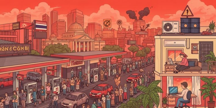 Thaïlande et Vietnam poussent le télétravail et mesures déconomie dénergie pour contrer la flambée des prix du pétrole due au conflit au Moyen Orient Décryptage des initiatives urgentes   Viral Mag