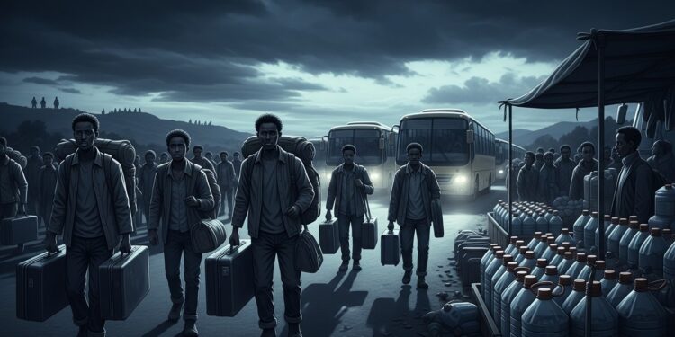 Dans le Tigré éthiopien des centaines de jeunes hommes quittent la région par bus ou avion terrifiés par une possible reprise du conflit Pénuries tensions militaires et souvenirs traumatisants poussent à lexil massif   Viral Mag