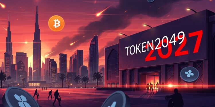 Token2049 Dubai rendez vous majeur du monde crypto repoussé à avril 2027 en raison des incertitudes géopolitiques et risques sécuritaires au Moyen Orient Impacts alternatives et avenir de Dubaï comme hub blockchain   Viral Mag