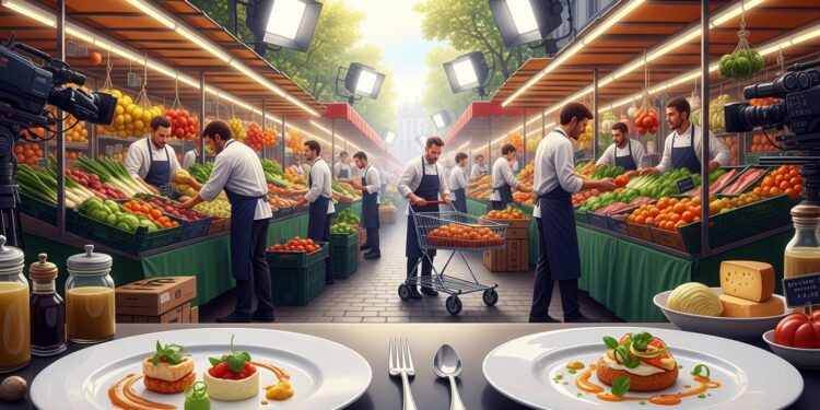 Découvrez où et comment sest déroulé lépisode 4 de Top Chef saison 17 ce mercredi 25 mars 2026 Au marché des Bergères à Puteaux les candidats relèvent le défi  Petits prix grands plats  avec un budget serré et une créativité débordante   Viral Mag