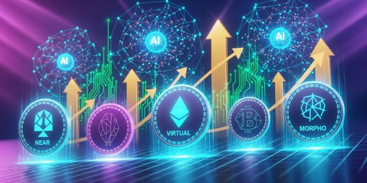 NEAR explose de 24  Virtuals et Morpho grimpent fortement le 3 mars 2026 Découvrez les raisons précises derrière ces hausses impressionnantes sur le marché crypto en pleine reprise   Viral Mag