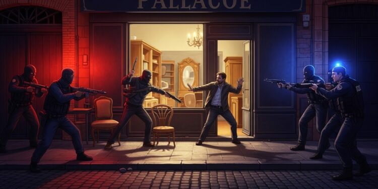 À Toulouse des individus masqués et armés ont agressé un employé dantiquaire Repoussés par la victime et interpellés par la police cinq suspects sont en garde à vue pour violences aggravées   Viral Mag