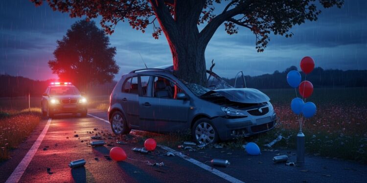 Tragédie à Sainte-Aulde : Trois Morts Liées au Protoxyde d’Azote - Viral Mag Accident mortel en Seine et Marne trois jeunes tués après consommation de gaz hilarant au volant Vitesse et protoxyde dazote en cause dans ce drame qui alerte sur les dangers routiers chez les jeunes Viral Mag