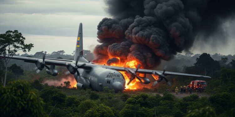 Un avion militaire Hercules C 130 sest écrasé peu après son décollage en Colombie faisant au moins 66 morts et des dizaines de blessés Découvrez les détails de cet accident dramatique dans le sud ouest du pays   Viral Mag