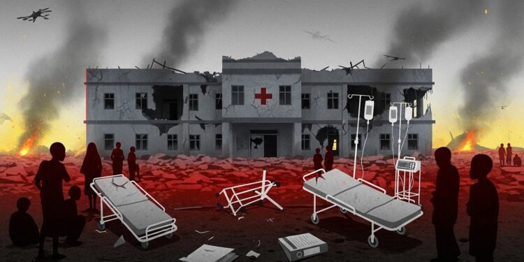 Tragédie Au Darfour : 64 Morts Dans Une Attaque Sur Un Hôpital - Viral Mag Une frappe dévastatrice a touché un hôpital à El Daein dans lest du Darfour tuant au moins 64 personnes dont 13 enfants LOMS appelle à stopper la violence au Soudan face à lescalade meurtrière du conflit Viral Mag