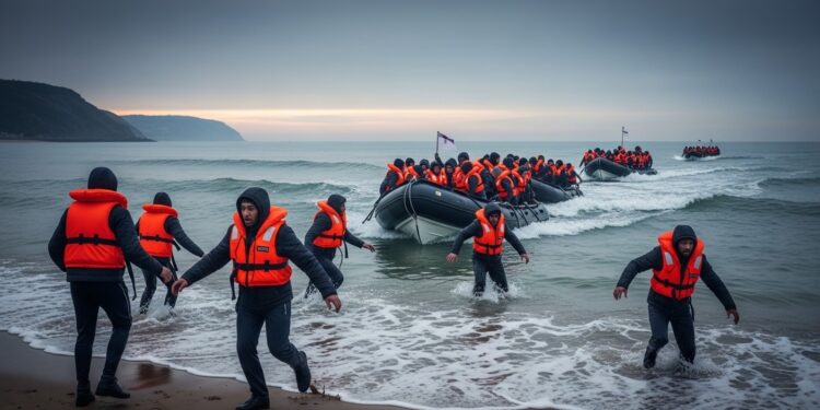 Ce mardi 3 mars 2026 plus de 250 migrants ont tenté la traversée de la Manche depuis Gravelines profitant dune météo favorable Décryptage des taxi boats et des nouvelles interceptions françaises face à ce phénomène persistant et dangereux   Viral Mag