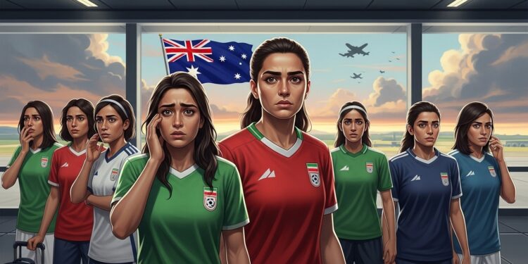 Donald Trump révèle que lAustralie accorde lasile à des footballeuses iraniennes après leur refus de chanter lhymne national en pleine guerre Une affaire sensible mêlant sport politique et droits des femmes   Viral Mag