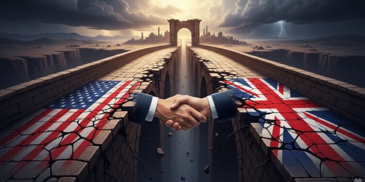 Trump Critique la Relation USA-Royaume-Uni en Pleine Crise - Viral Mag Donald Trump déplore le déclin de la relation spéciale entre États Unis et Royaume Uni critiquant Keir Starmer pour son manque de coopération lors des tensions au Moyen Orient Analyse des tensions actuelles Viral Mag