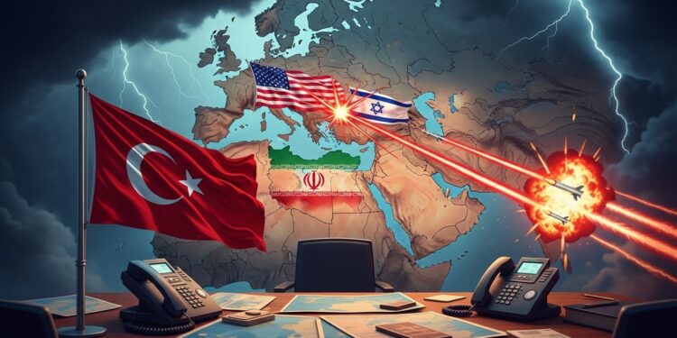 Turquie Exhorte à Arrêter l’Escalade Iran - Viral Mag La Turquie appelle toutes les parties à cesser immédiatement les hostilités après les frappes américano israéliennes sur lIran et la riposte de Téhéran craignant une déstabilisation régionale majeure et un afflux de réfugiés Viral Mag