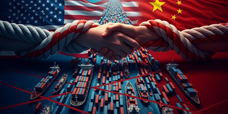 USA-Chine : Vers un Commerce Régulé Après la Guerre Douanière - Viral Mag Après des années de tensions douanières États Unis et Chine explorent un mécanisme inédit pour encadrer leurs échanges Un pas vers lapaisement ou une menace pour la libre concurrence Décryptage complet Viral Mag