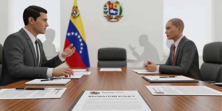 Camila Fabri épouse dAlex Saab a été destituée de son poste clé sur laccueil des migrants rapatriés Un nouveau signe des purges menées par Delcy Rodriguez au Venezuela après la capture de Nicolas Maduro   Viral Mag