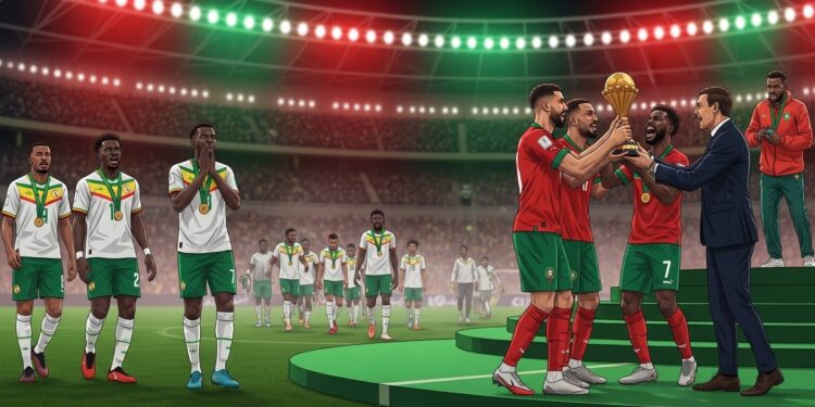 Découvrez comment le Maroc a été sacré champion dAfrique 2025 sur tapis vert après la finale chaotique contre le Sénégal suite à une décision choc de la CAF deux mois plus tard   Viral Mag