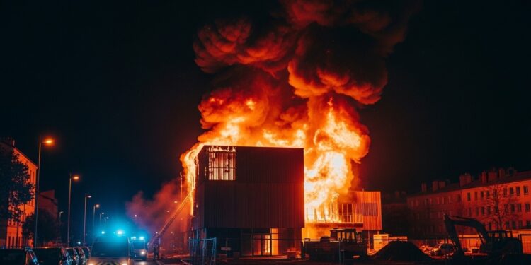 Une nouvelle nuit de violences secoue lagglomération lyonnaise avec lincendie du Centre chorégraphique national de Rillieux la Pape Douze interpellations et des quartiers en ébullition après un incident controversé avec la police municipale   Viral Mag