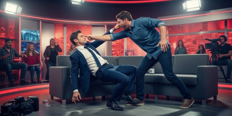 Sur le plateau de TBT9 une dispute a dégénéré en agression physique Fabien Lecoeuvre hospitalisé après plusieurs coups Stéphane Tapie assume son geste Retour sur les faits témoignages et suites judiciaires   Viral Mag