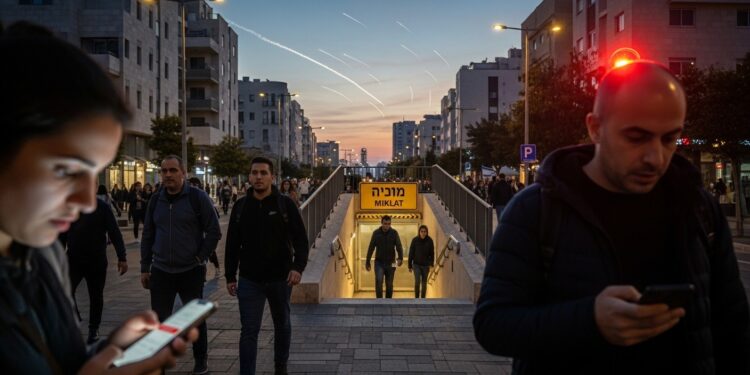 De Tel Aviv à Jérusalem découvrez comment les Israéliens adaptent leur quotidien aux alertes missiles iraniennes avec humour applications et abris improvisés pour préserver un semblant de normalité   Viral Mag