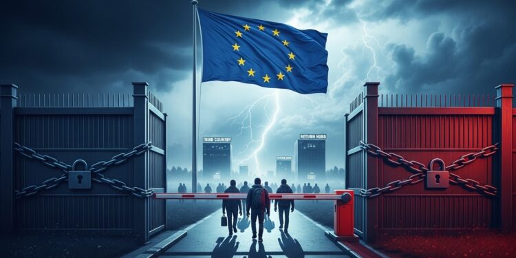 Le Parlement européen adopte en commission un règlement Retour facilitant les expulsions de clandestins grâce à une coalition des droites Détention prolongée hubs externes et priorisation des éloignements forcés  un tournant majeur   Viral Mag