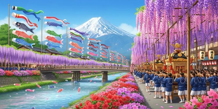 Découvrez pourquoi mai 2026 est idéal pour visiter le Japon  climat doux floraisons sublimes festivals vibrants et astuces pour éviter la foule post Golden Week Un voyage inoubliable vous attend    Viral Mag