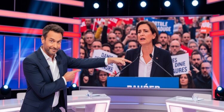 Yann Barthès sen prend avec humour à Sarah Knafo dans Quotidien après son meeting parisien Lanimateur critique ses tentatives comiques et propose une leçon de rigolade inattendue   Viral Mag