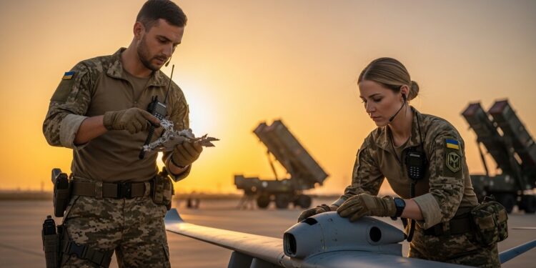 Zelensky Envoie Experts Drones au Moyen-Orient Semaine Prochaine - Viral Mag Volodymyr Zelensky annonce lenvoi imminent dexperts ukrainiens en drones au Moyen Orient pour contrer les engins iraniens en espérant obtenir des missiles Patriot en échange Une coopération stratégique sous tension Viral Mag